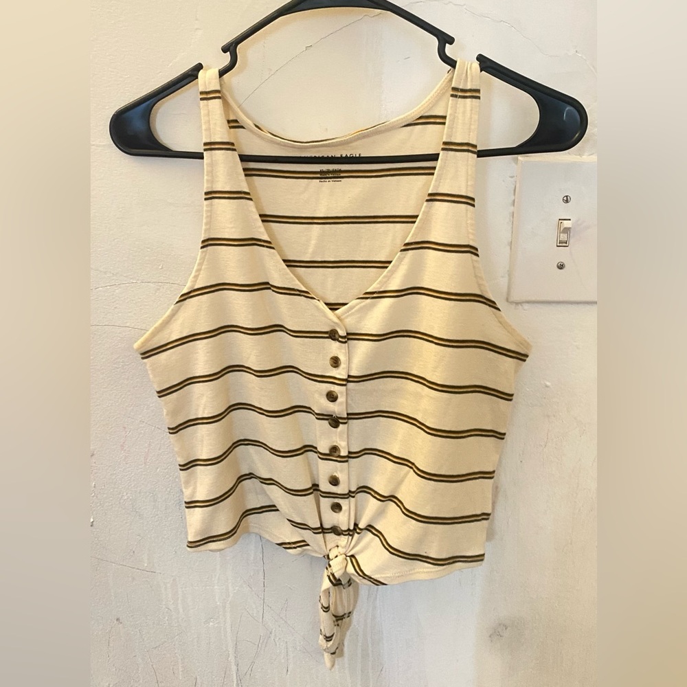 American Eagle Tank Cropped